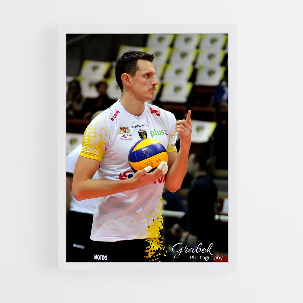 Poster L'Art du Volley – affiche Volleyball (vue 3)